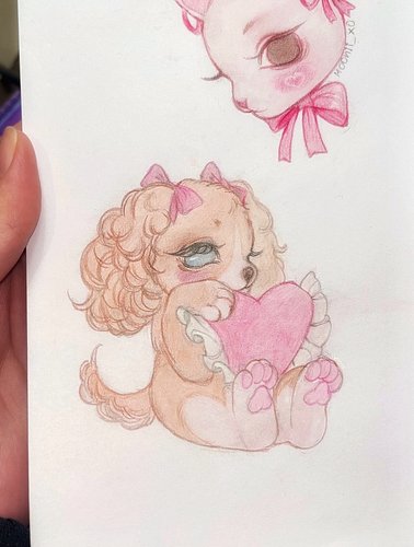 My recent traditional media practice with markers as a base and colored pencils + white chalk for blending
Happy with the out...