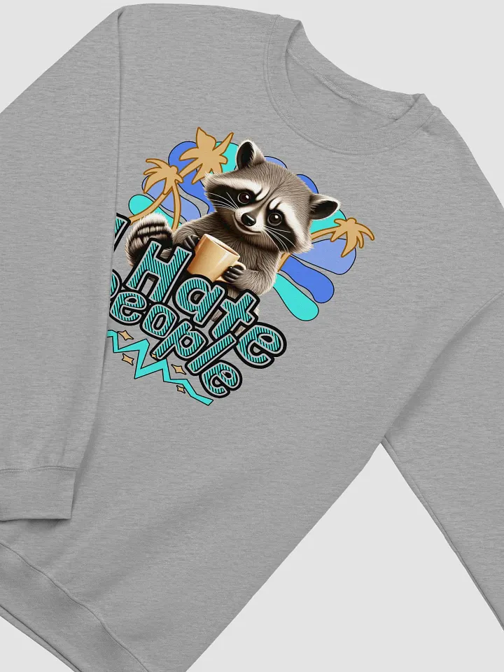 I Hate People Raccoon Sassy Sweatshirt product image (22)