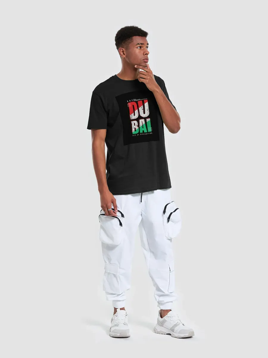 Man T-Shirt Red Green Unisex Softstyle T-Shirt product image (5)