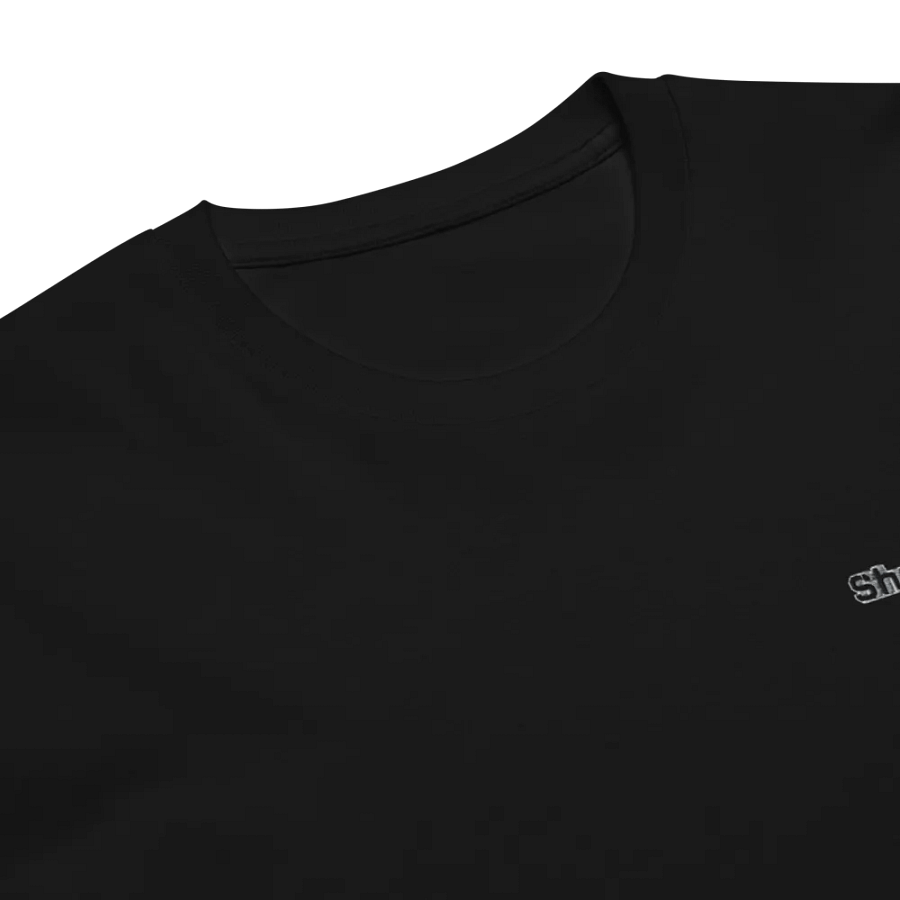 Shane - Embroidered - Unisex Premium T-Shirt - Black HApex Gear Black Logo product image (5)