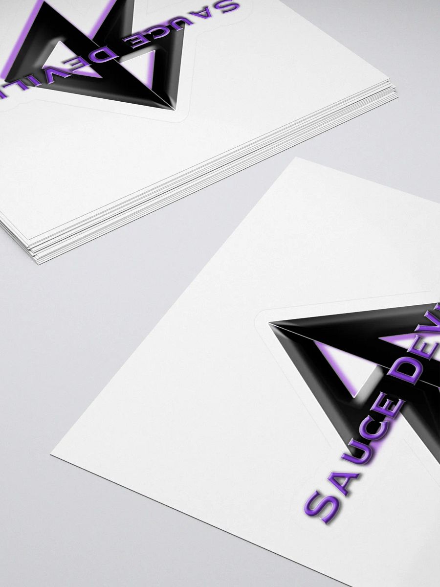 Sleek S&D Logo Kiss Cut Stickers product image (4)
