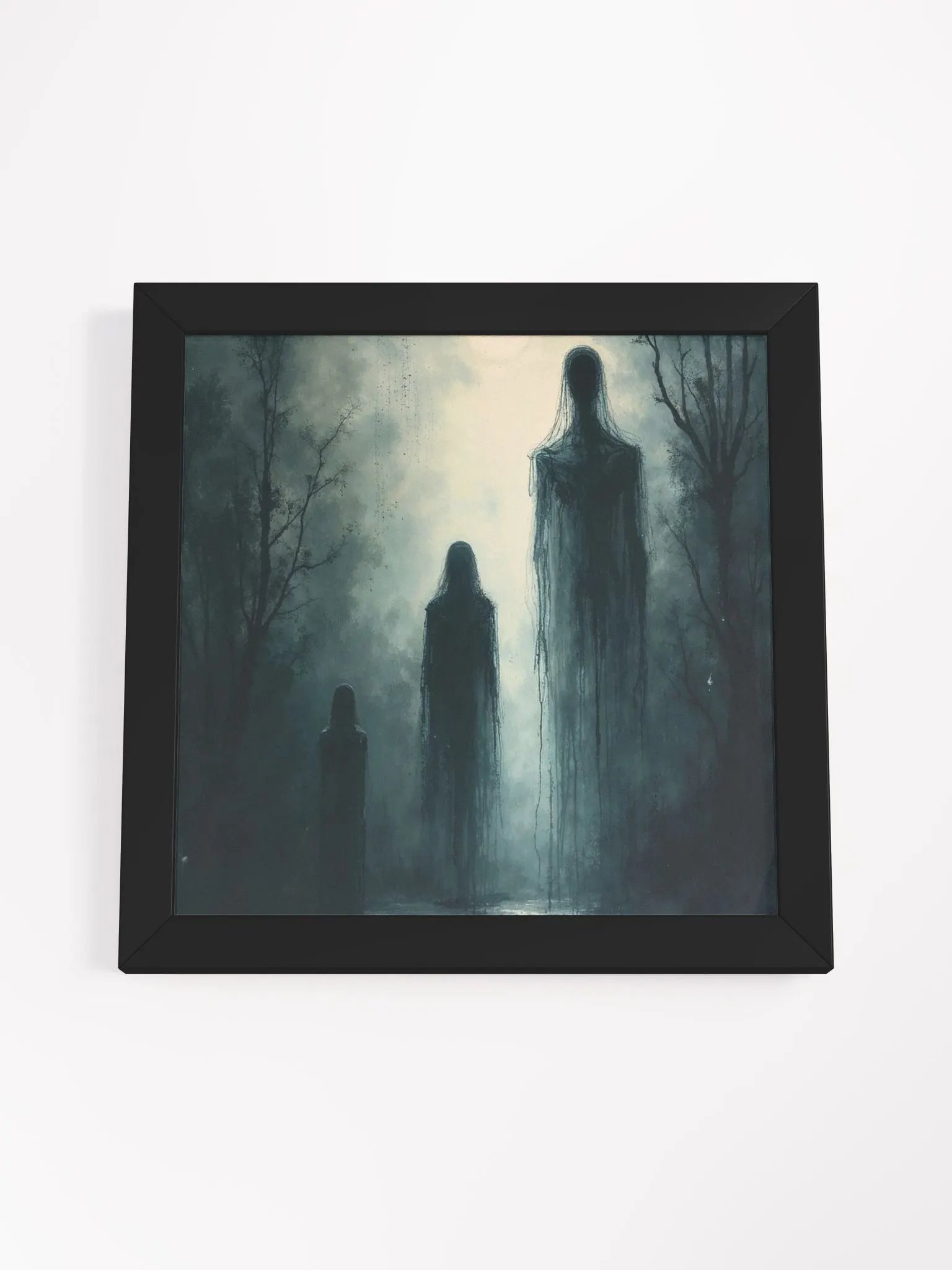 Shadowy Forest Spirits Framed Print product image (3)