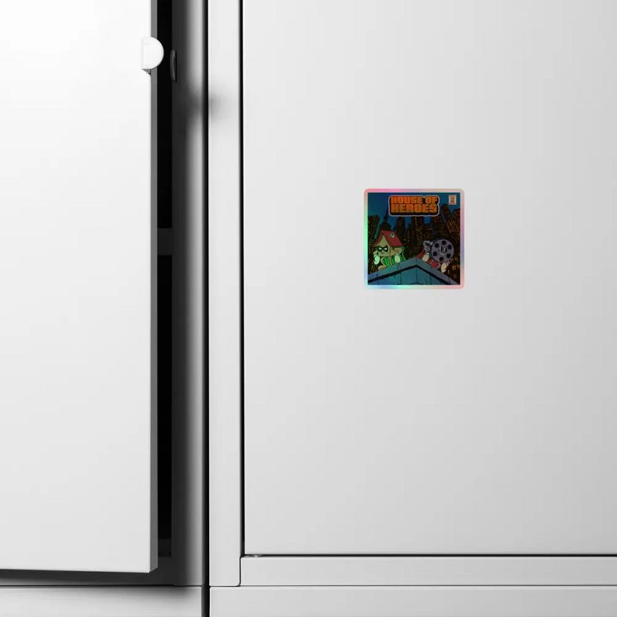House of Heroes Holographic Sticker product image (6)