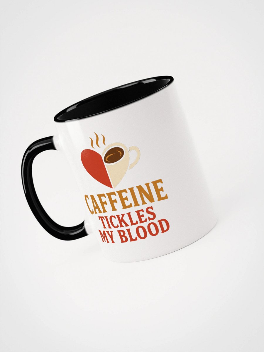 Caffeine Tickles My Blood Accent Mug product image (5)