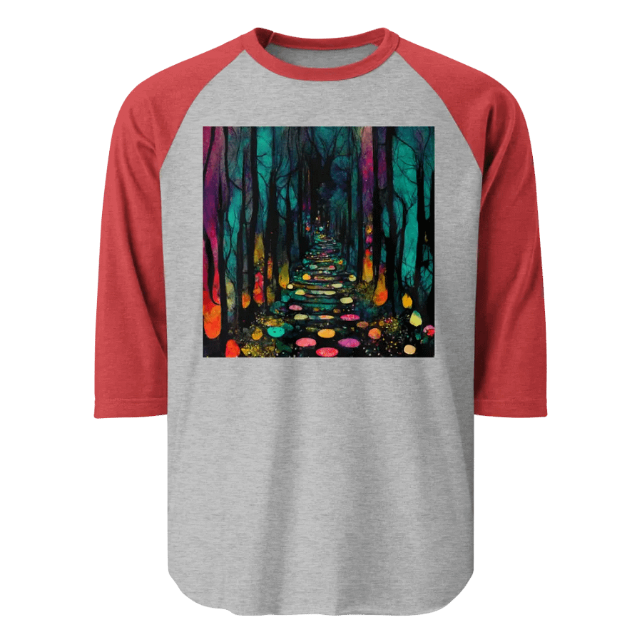 Enchanted Forest Illumination Raglan Tee product image (1)