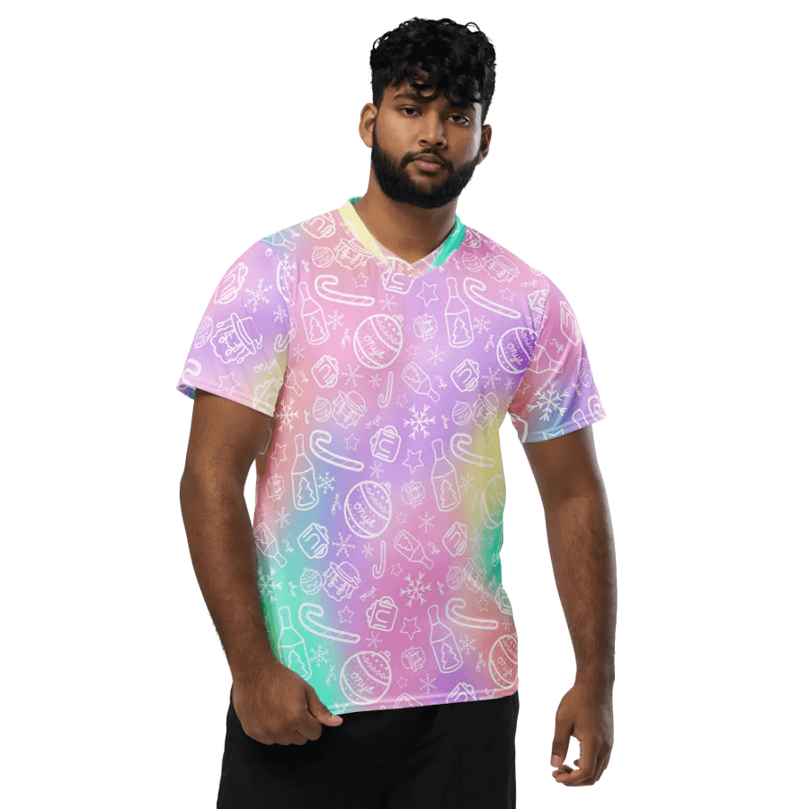 Limited Edition Christmas Tie Die Sports Jersey product image (7)