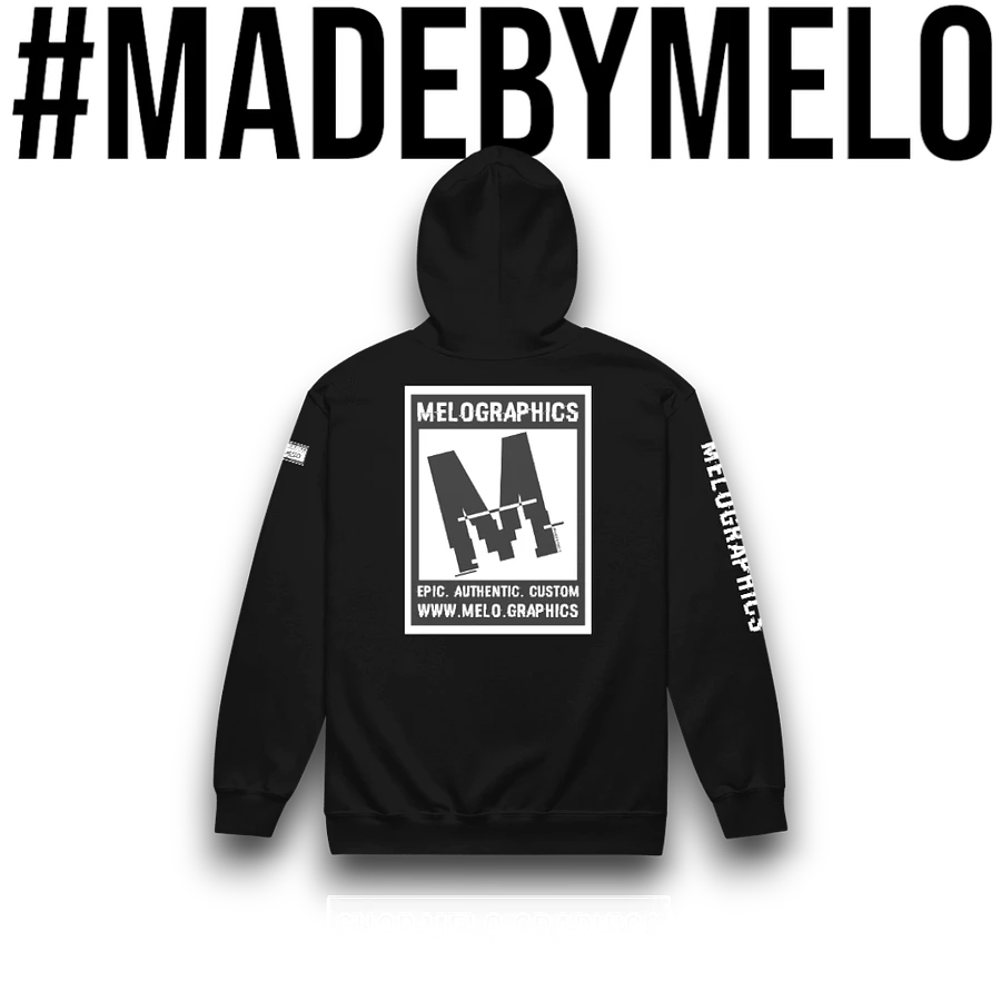 MELOGRAPHICS - Classic Zip Hoodie | #MadeByMELO product image (9)