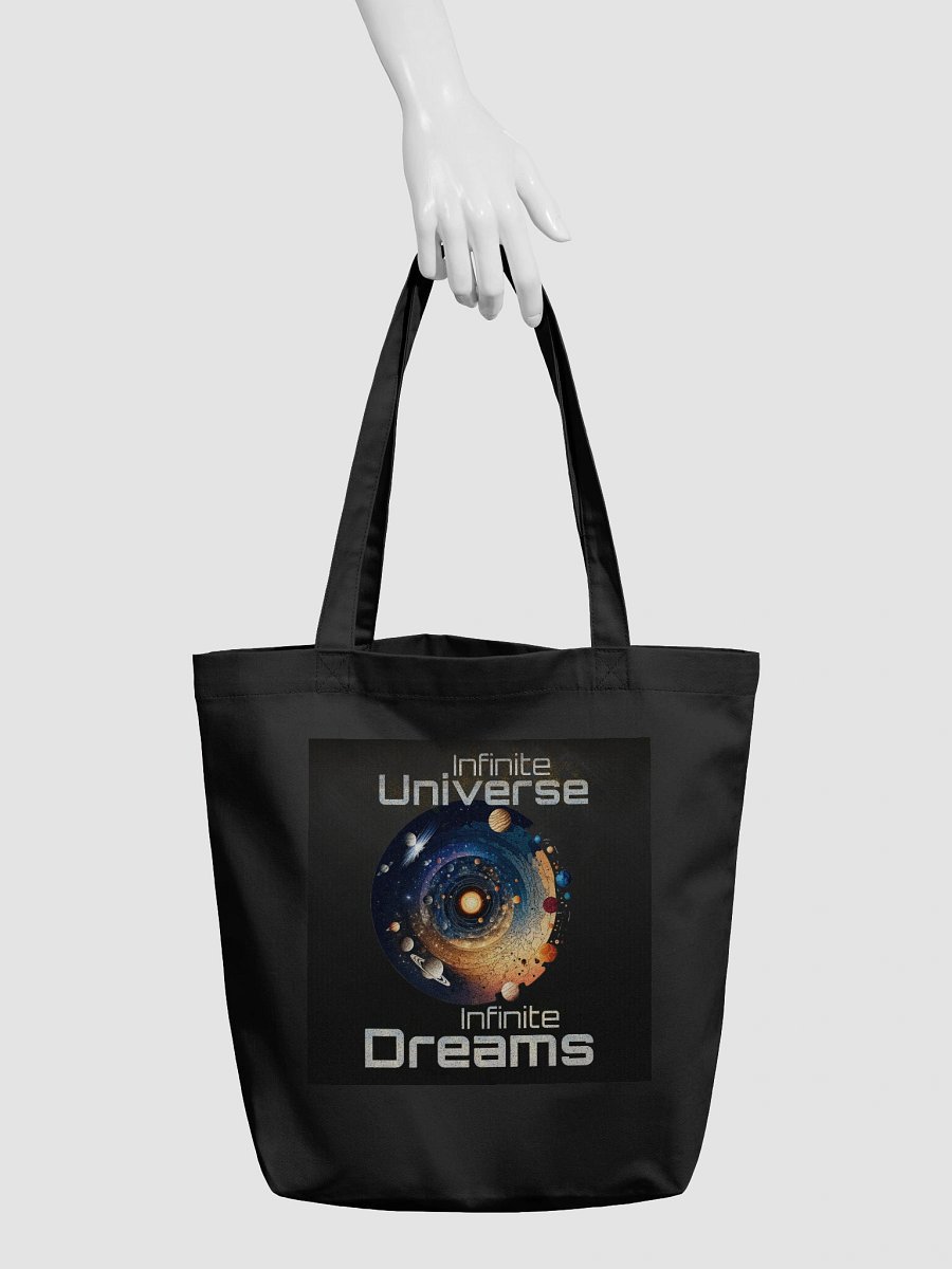 Cosmic Horizons - Infinite Universe Infinite Dreams – Organic Cotton Tote Bag (Standard) product image (3)