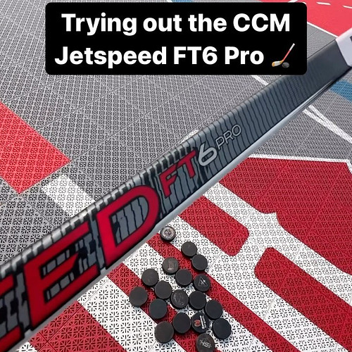Loving the new FT6 Pro! 🏒😇

@ccmhockey
