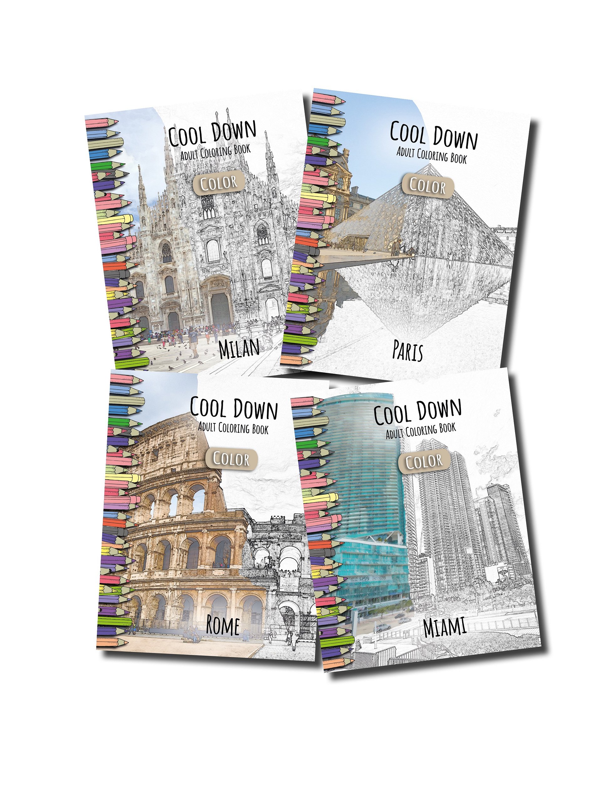 Cool Down [Color] | Adult Coloring Book: Nuremberg product image (6)