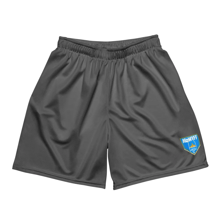 Main Logo Mesh Shorts (Grey) product image (2)