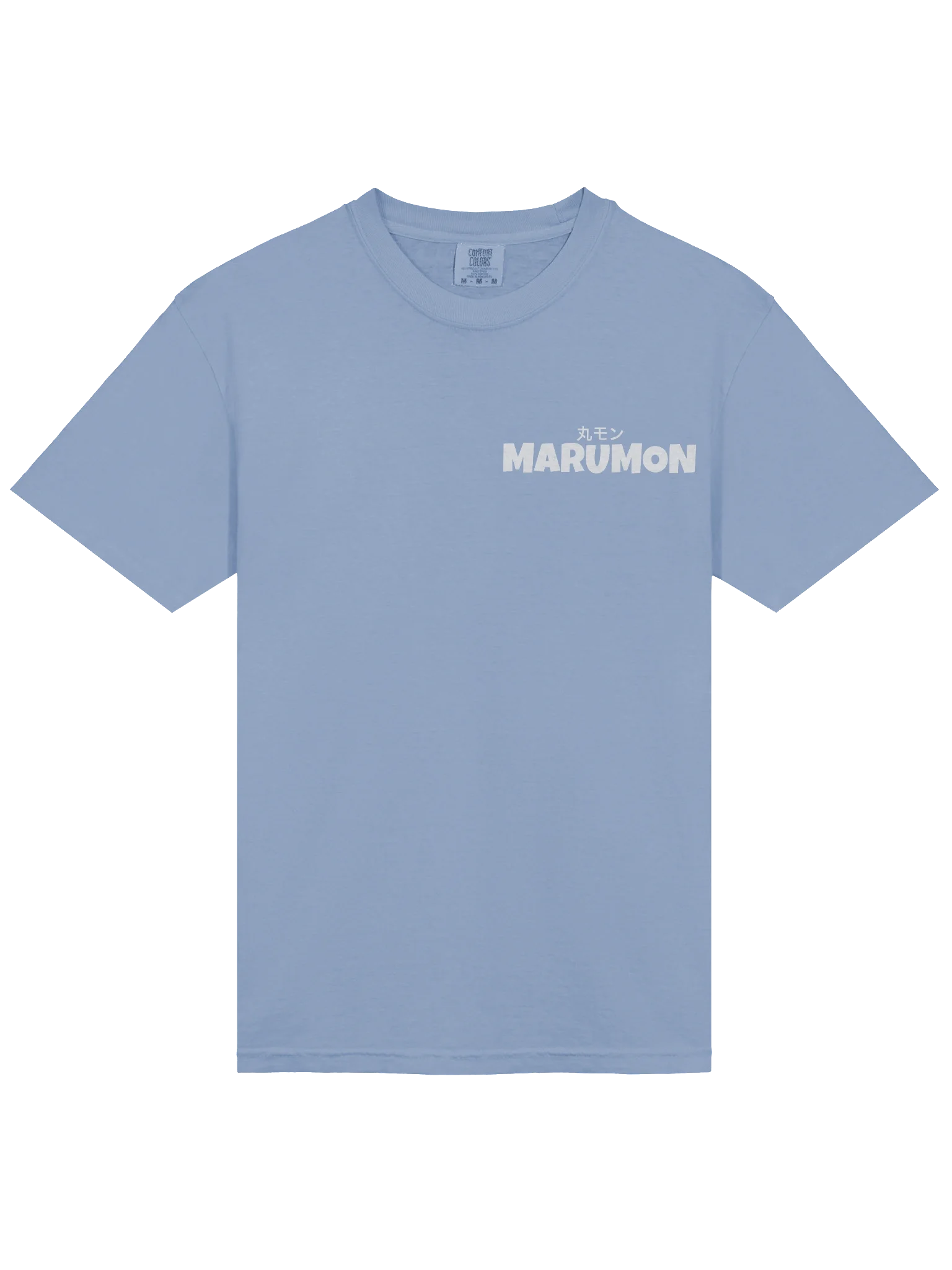 MARUMON HUMAN PRINT SHIRT BLUE product image (5)
