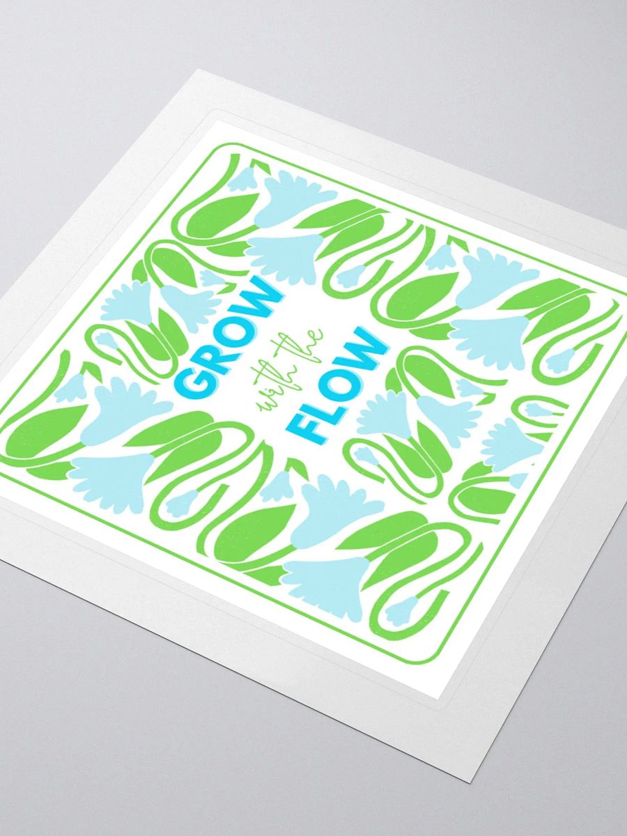GROW with the FLOW Kiss Cut Stickers product image (8)