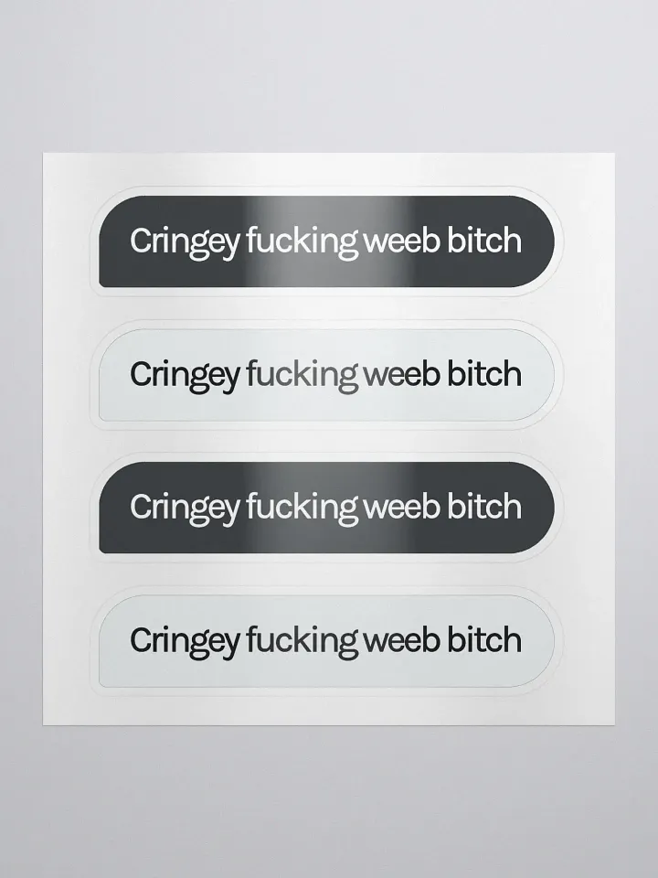 Weeb B!tch Stickers product image (1)