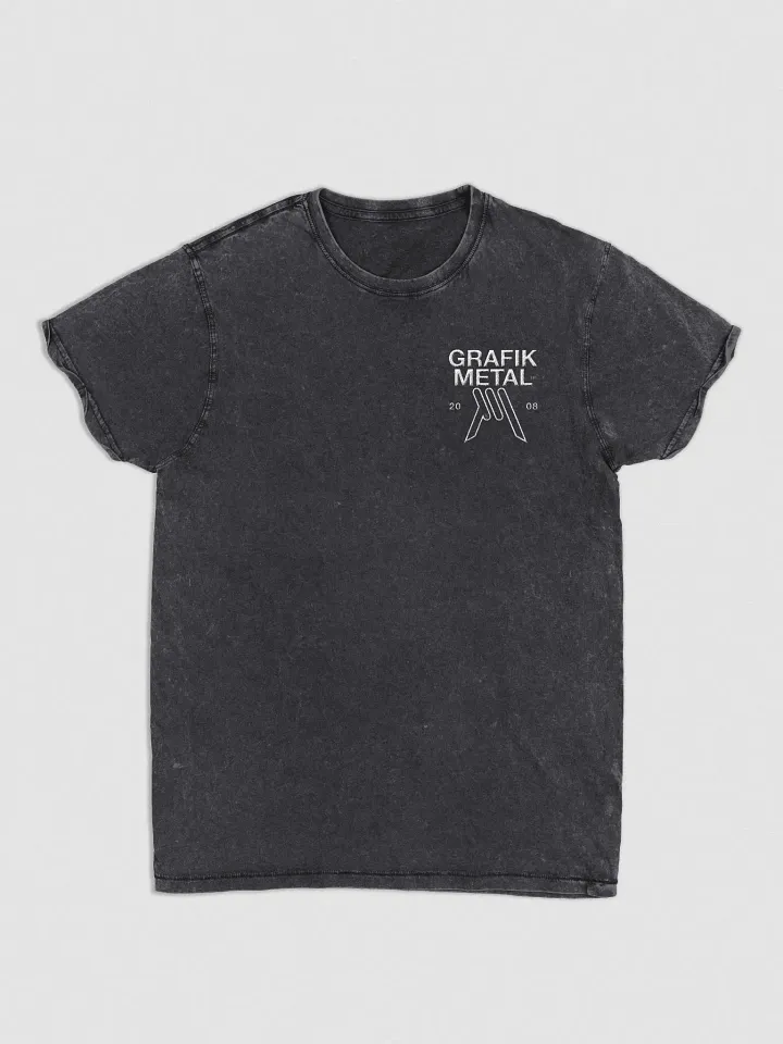 Grafikmetal Right Chest Embroidered Denim product image (1)