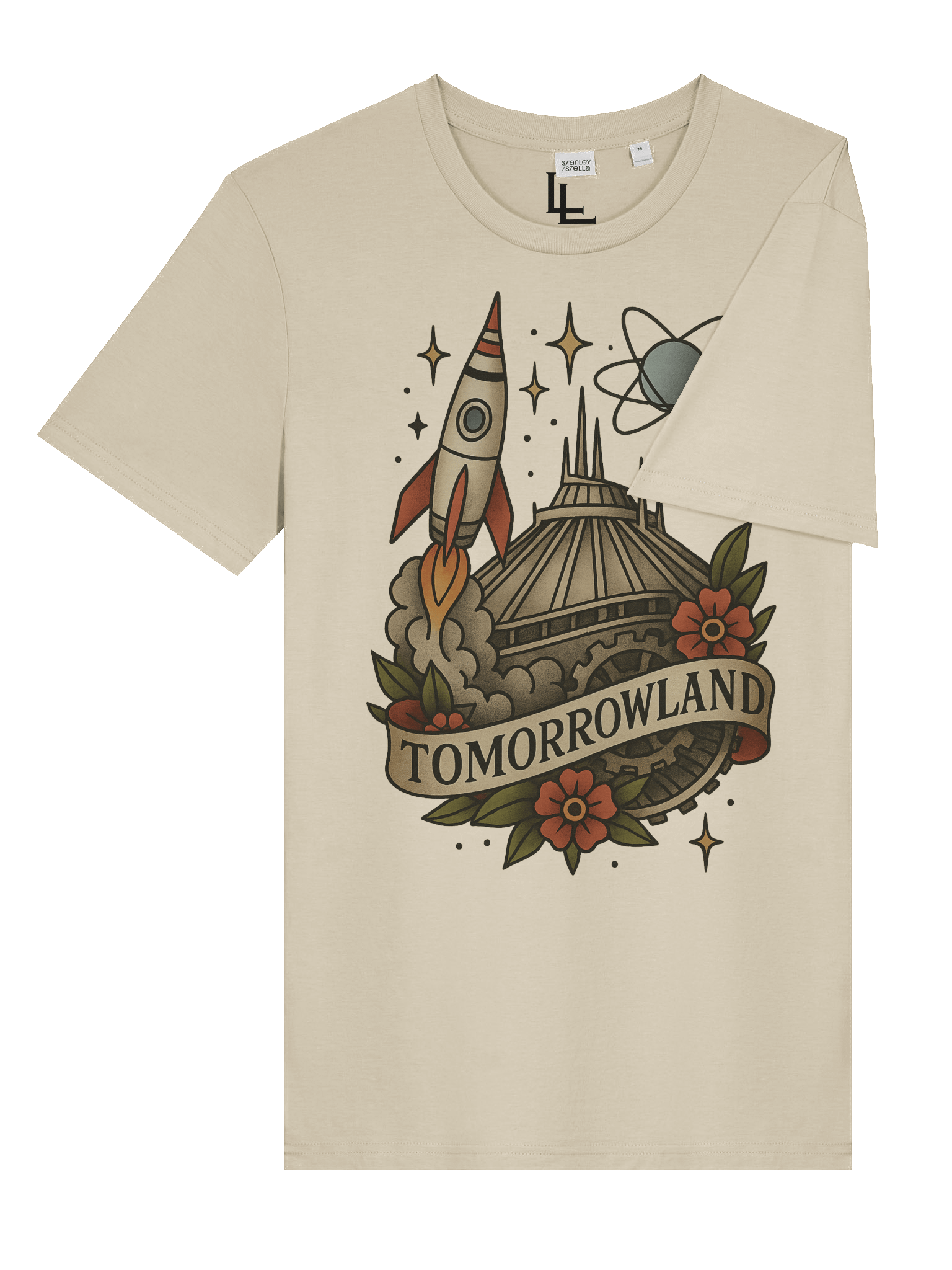 Neo-Traditional Tomorrowland Tee product image (7)