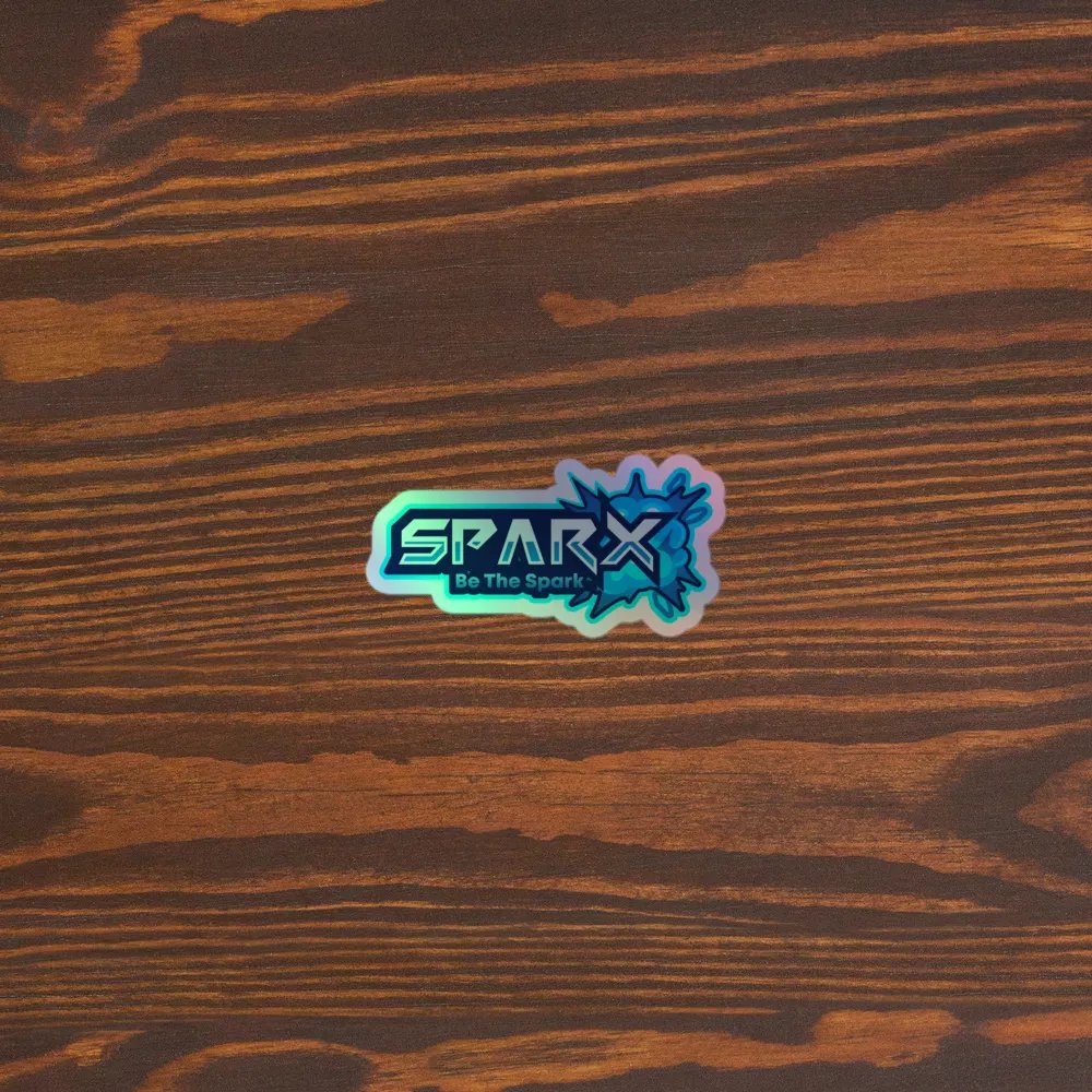 Sparx Holographic Kiss Cut Sticker product image (5)