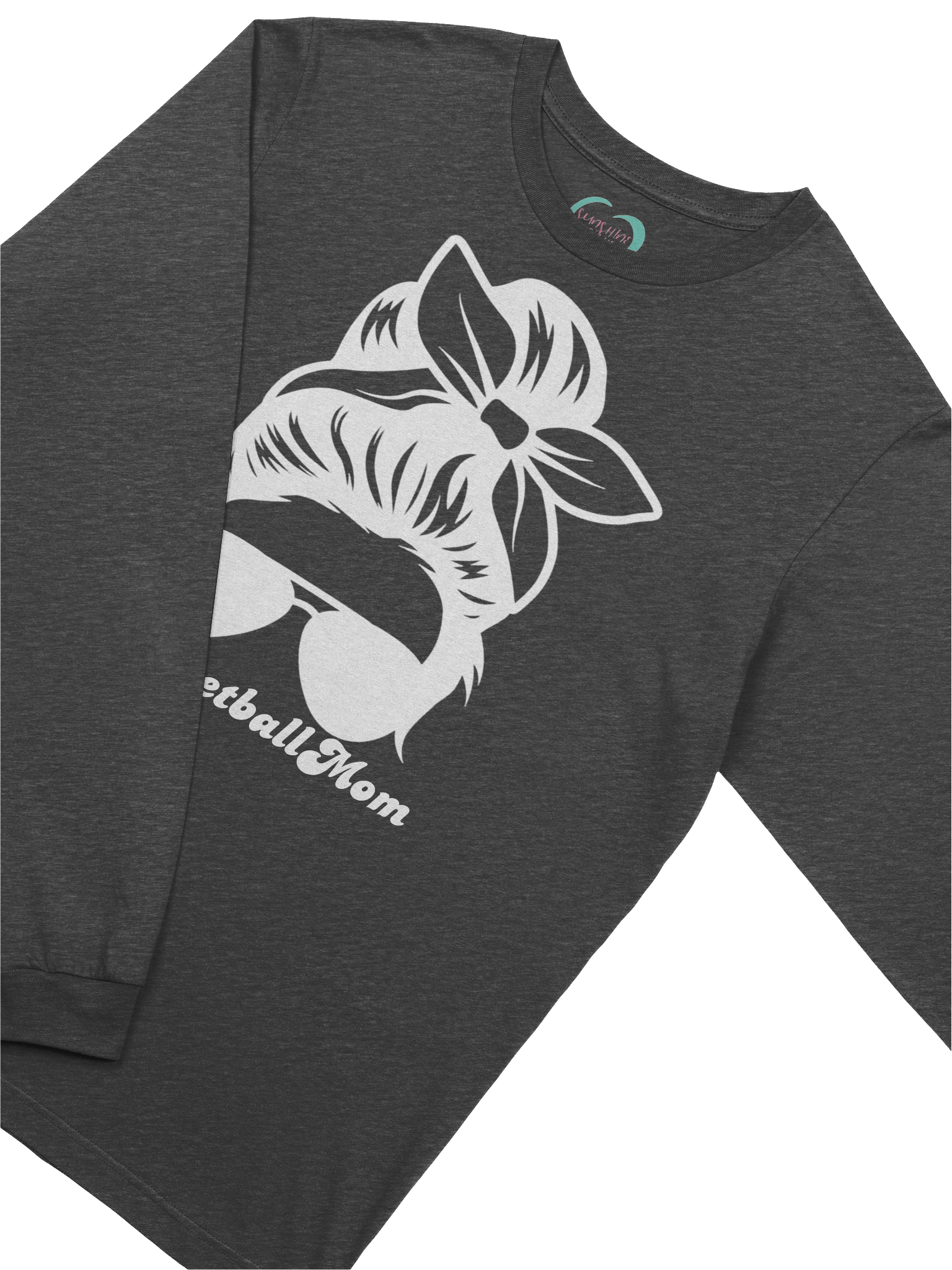 Basketball Mom Long Sleeve Tee - large logo product image (24)