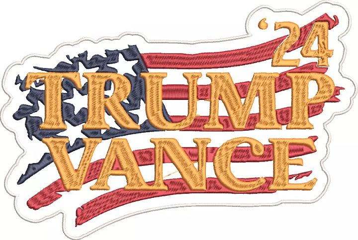 2024 Trump Machine Embroidery Pattern 4 product image (1)