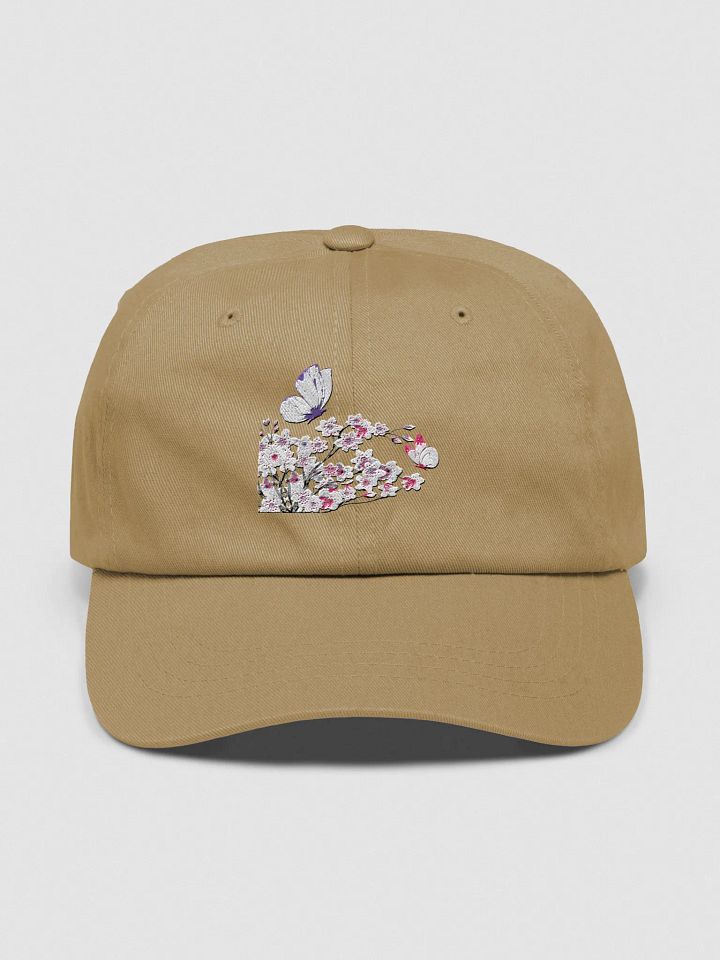 Cherry Blossom Butterfly Dad Hat product image (3)