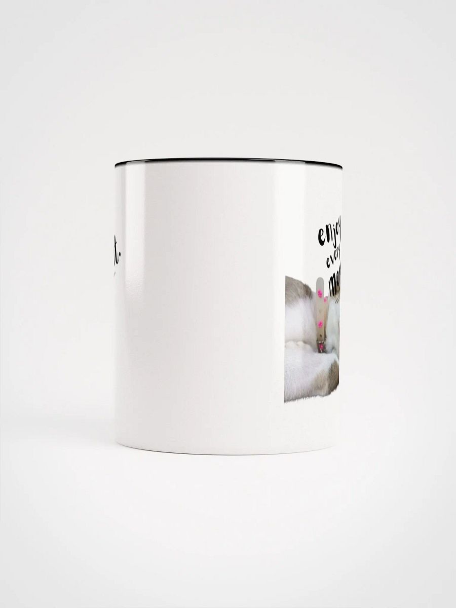 Enjoy Every Moment glossy mug with color product image (61)