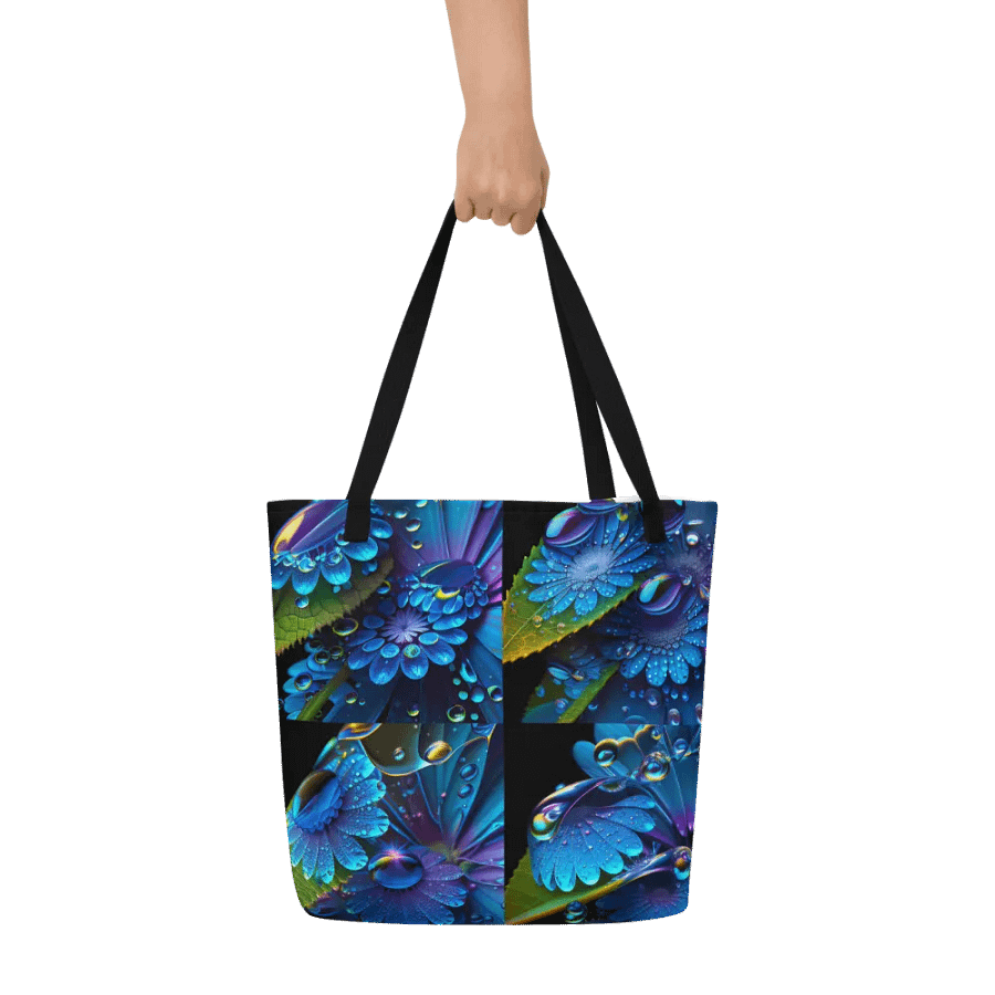 Kawaiikitten Exclusive Premium Dew Drop Art Tote product image (6)