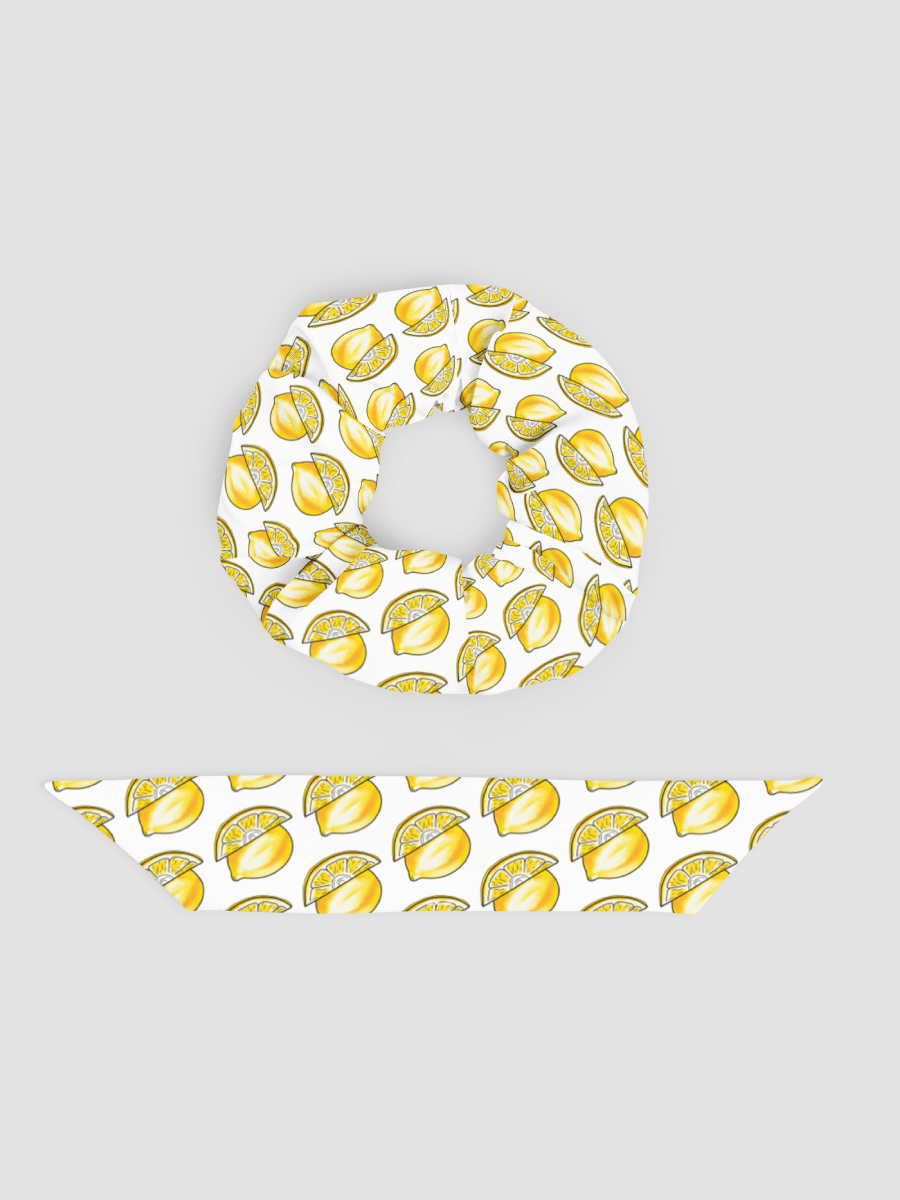 Lemons Lemons Everywhere scrunchie product image (4)
