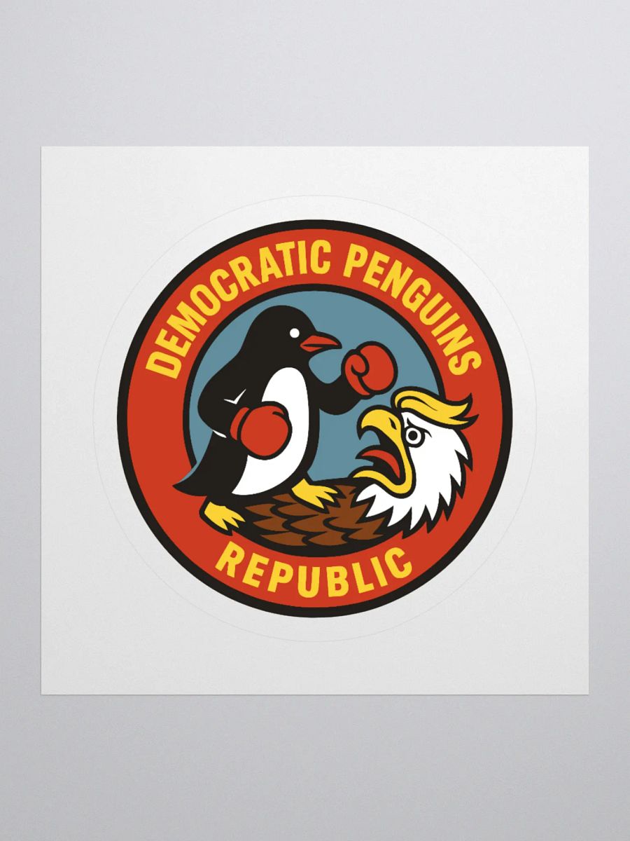 Sticker of the Democratic Penguins Republic II product image (1)