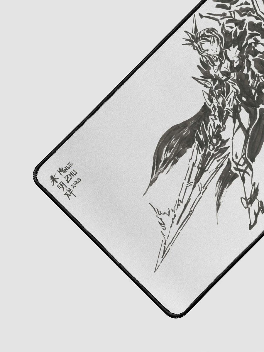 Vermillion Knight Himeko Ink Deskmat 12x18 product image (2)