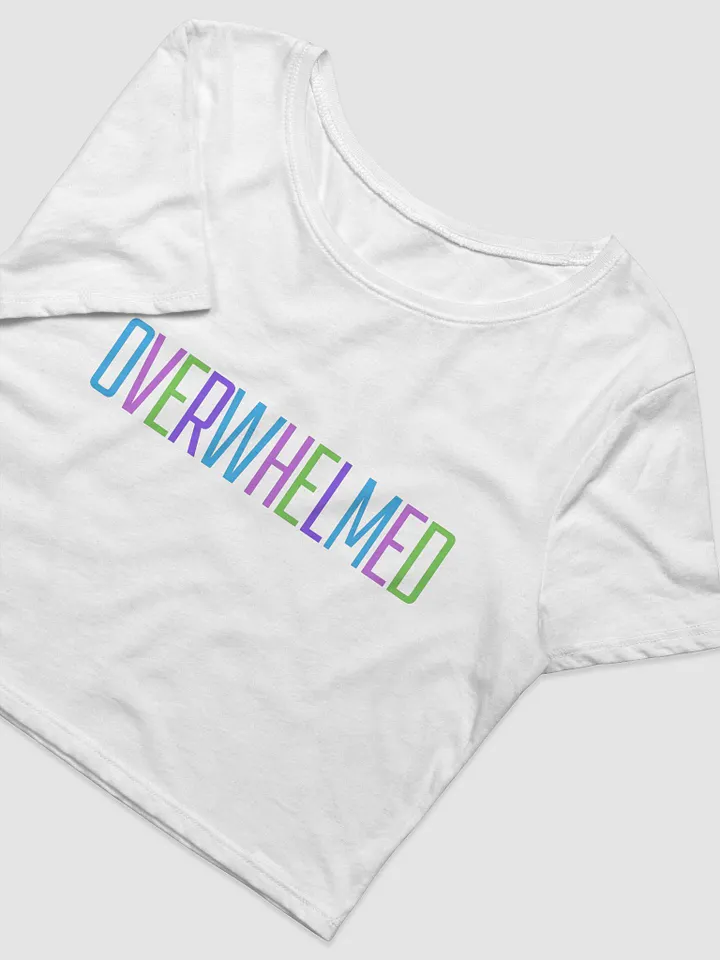 Overwhelmed Crop Tee product image (2)