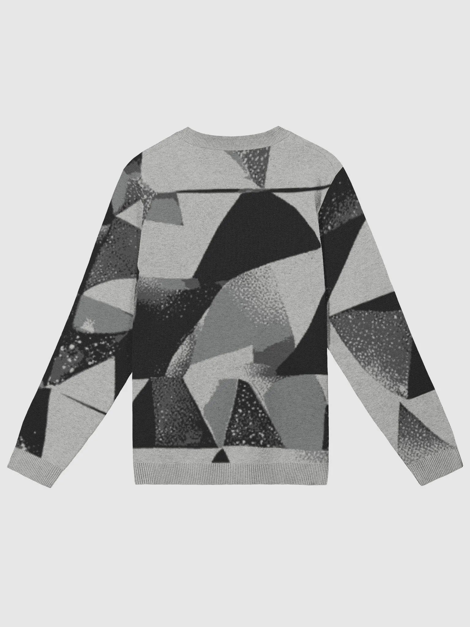 Geometric Design Knit Crewneck (Exclusive) product image (2)