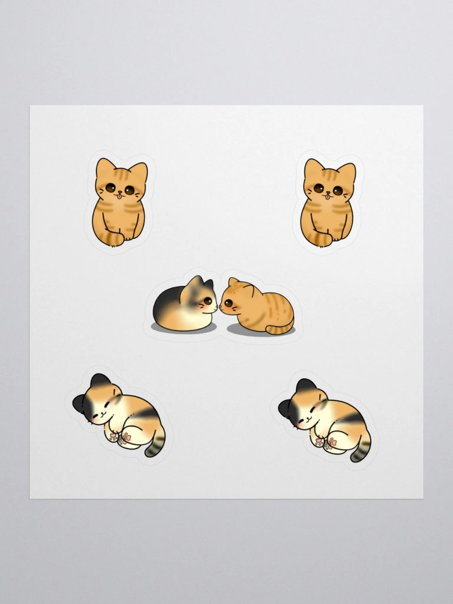 Cat sticker set product image (1)