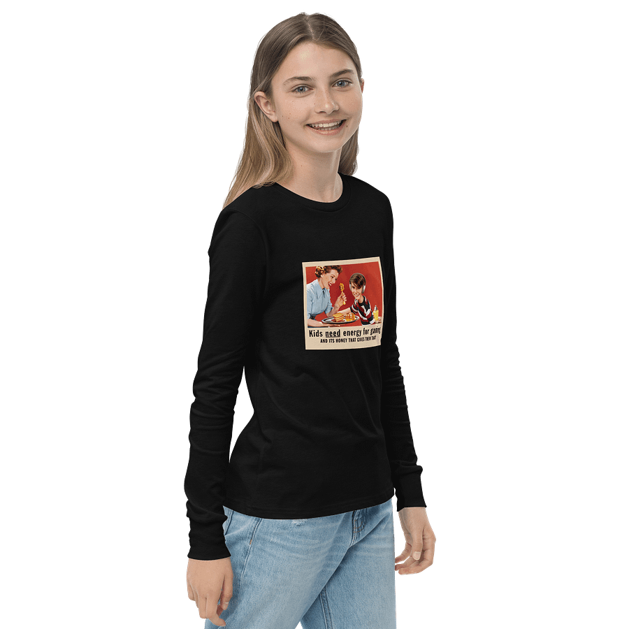 Kids Need Energy Youth Long Sleeve T-Shirt product image (10)