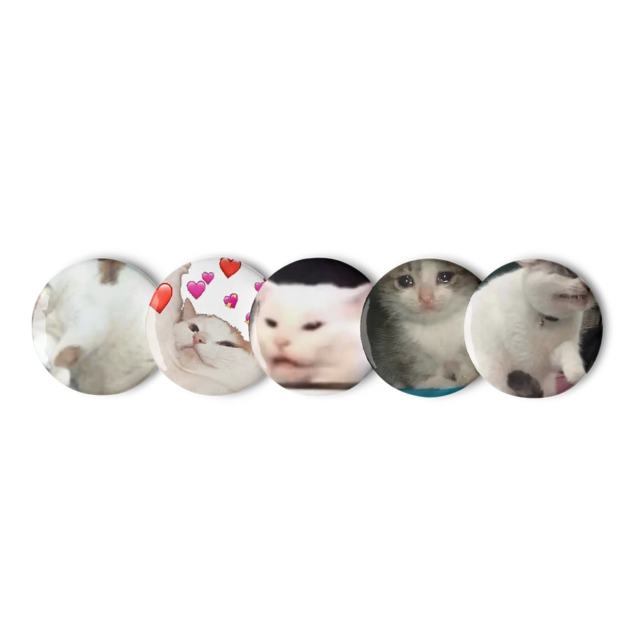 Set of Pin Buttons: Meme Cats 12 product image (9)