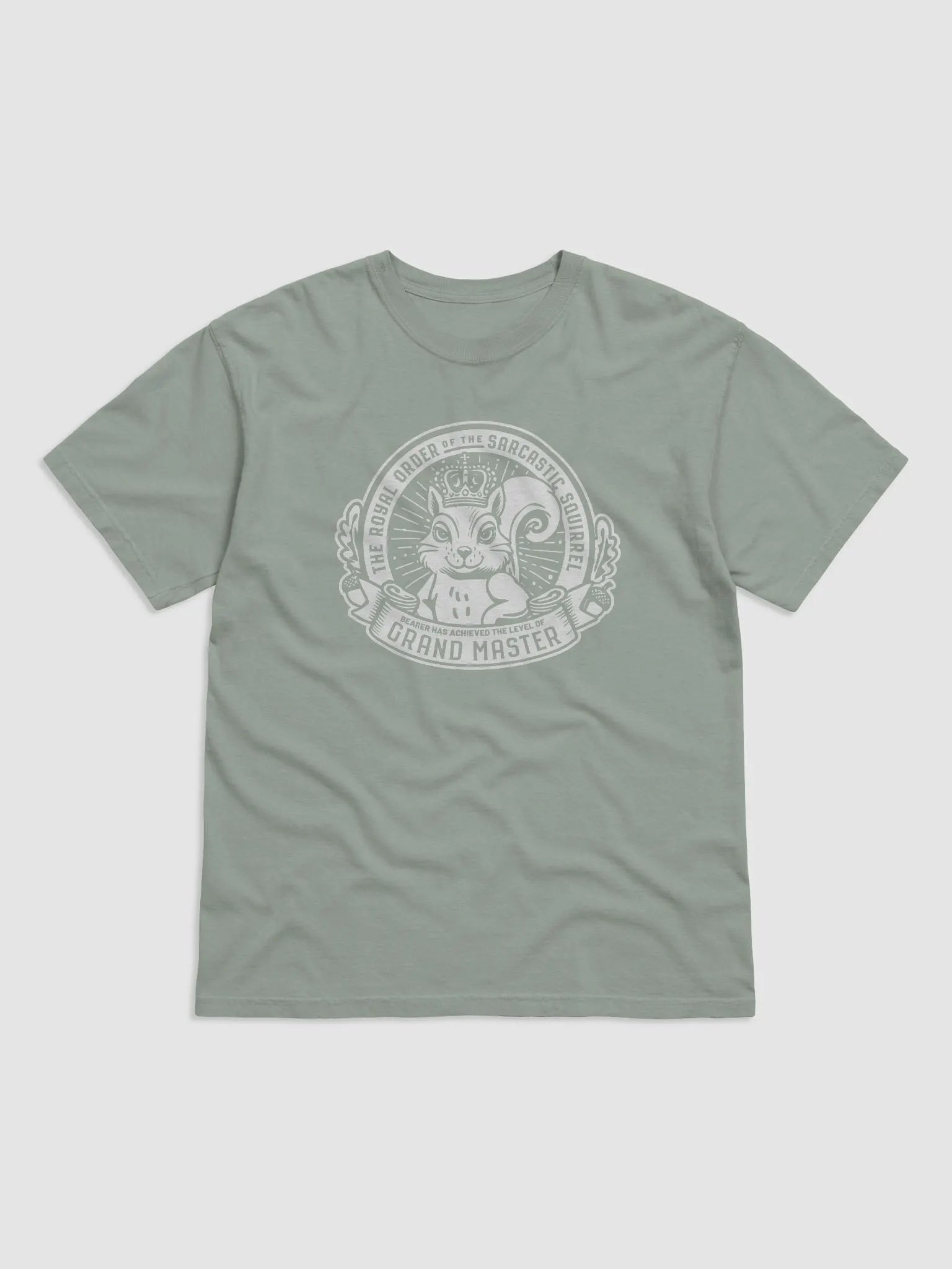 Sarcastic Squirrel Grand Master Tee product image (3)