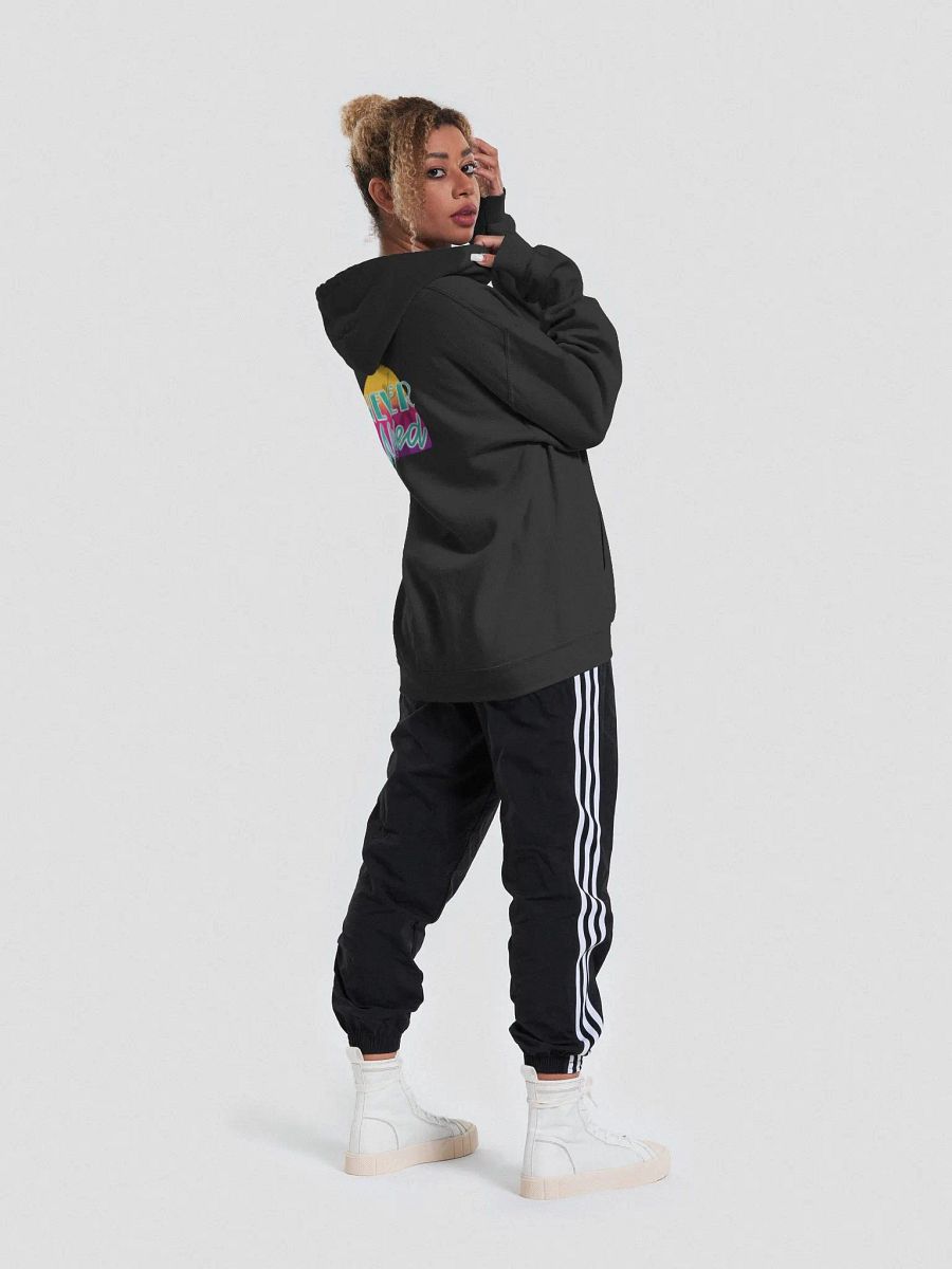 Teal Never Worried Gildan Hoodie product image (5)
