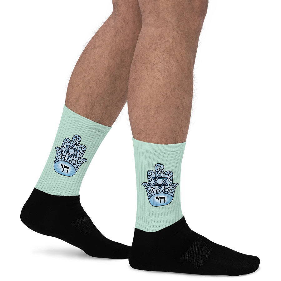 Chai Socks- Hamsa in Blue product image (21)