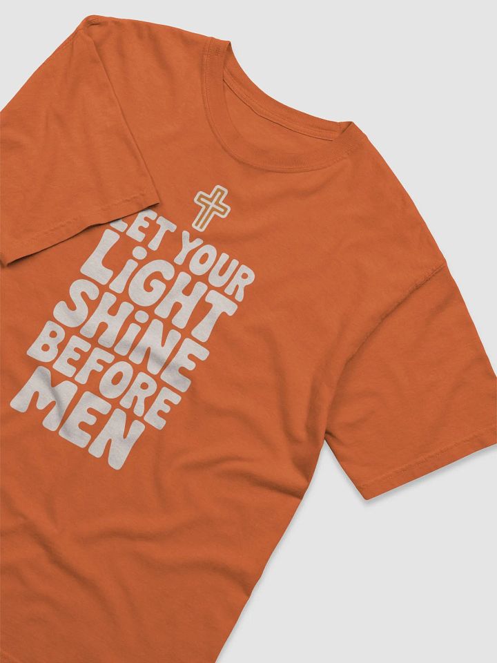 Let Your Light Shine – Matthew 5:16 Bible Verse Comfort Colors T-Shirt product image (1)