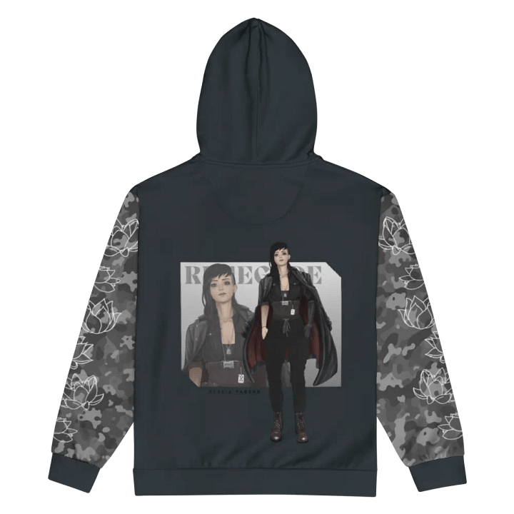 CYBER Jacket: RENEGADE Military Zip-Up Hoodie product image (2)