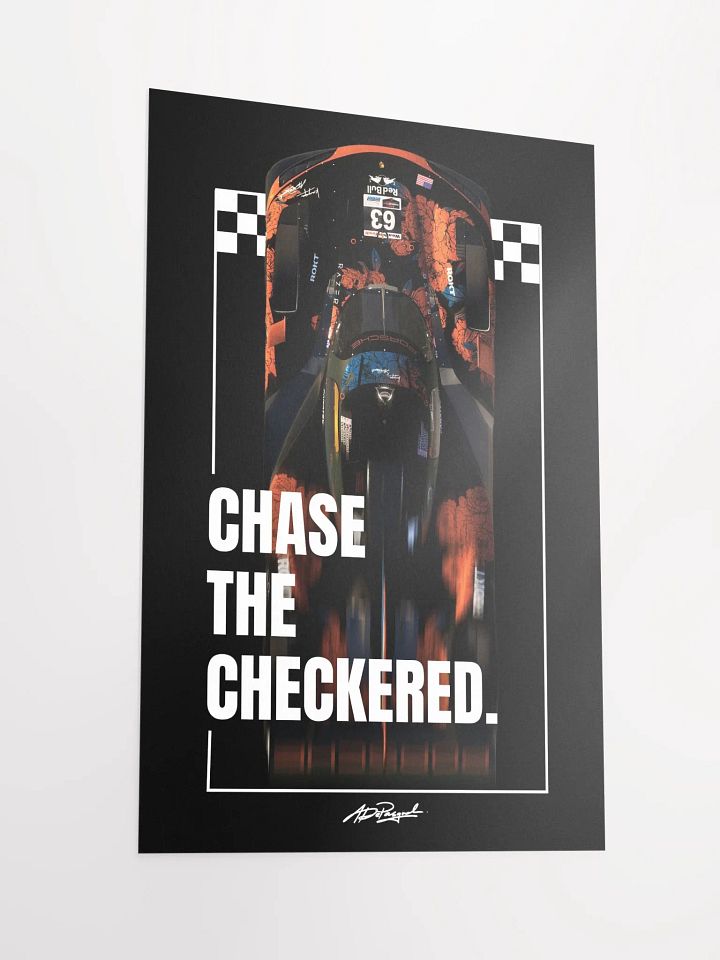 Chase the Checkered Poster product image (2)