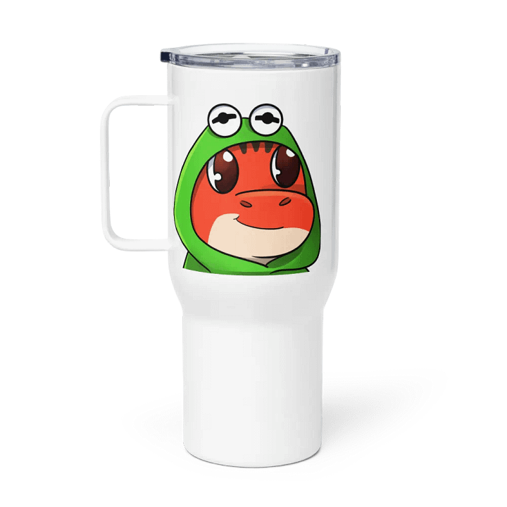 Lochy heart and Kermit Travel Mug with a Handle product image (1)