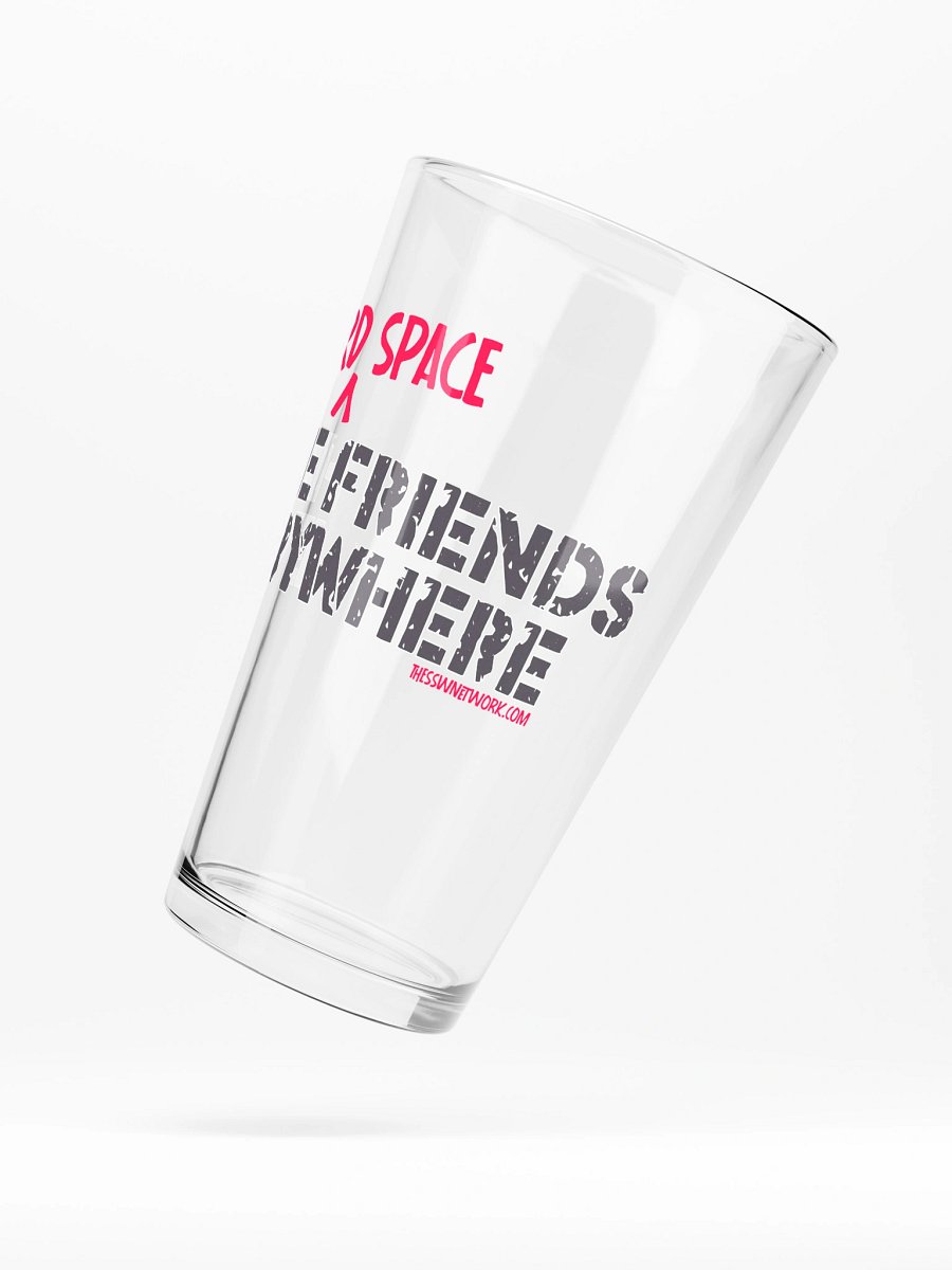 Weird Space Friends Pint Glass product image (5)