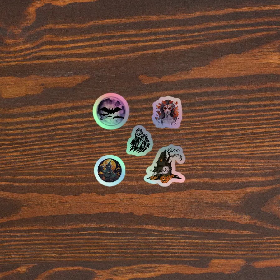 Halloween Holographic Sticker Specter product image (5)