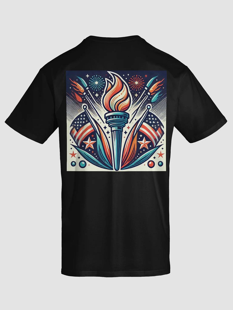 Liberty Flames Patriotic T-Shirt product image (29)