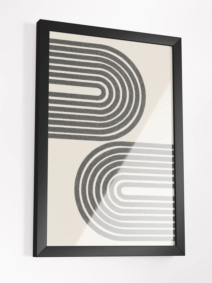 Symmetry in Motion Wall Art | Abstract Geometric Elegance for Modern Spaces product image (1)