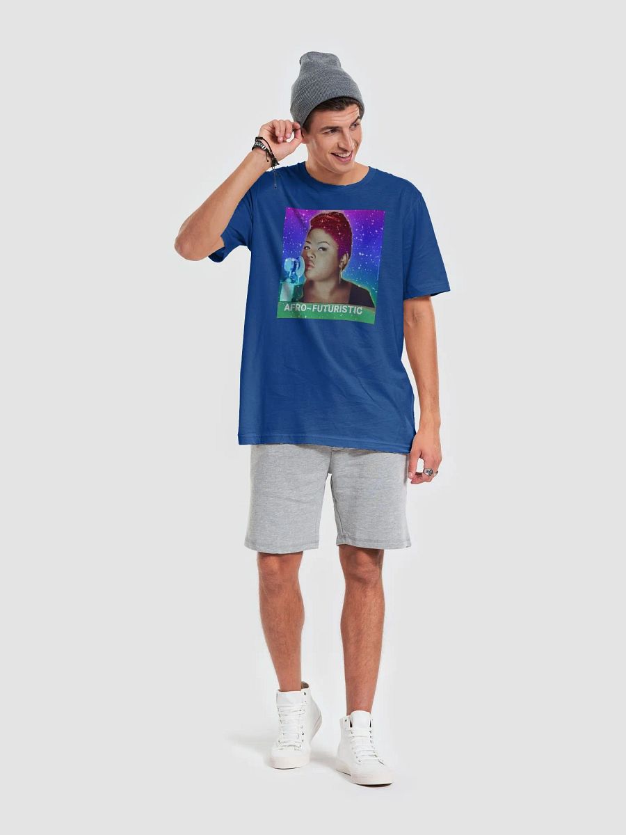Afro-Futuristic T Shirt Blue product image (6)