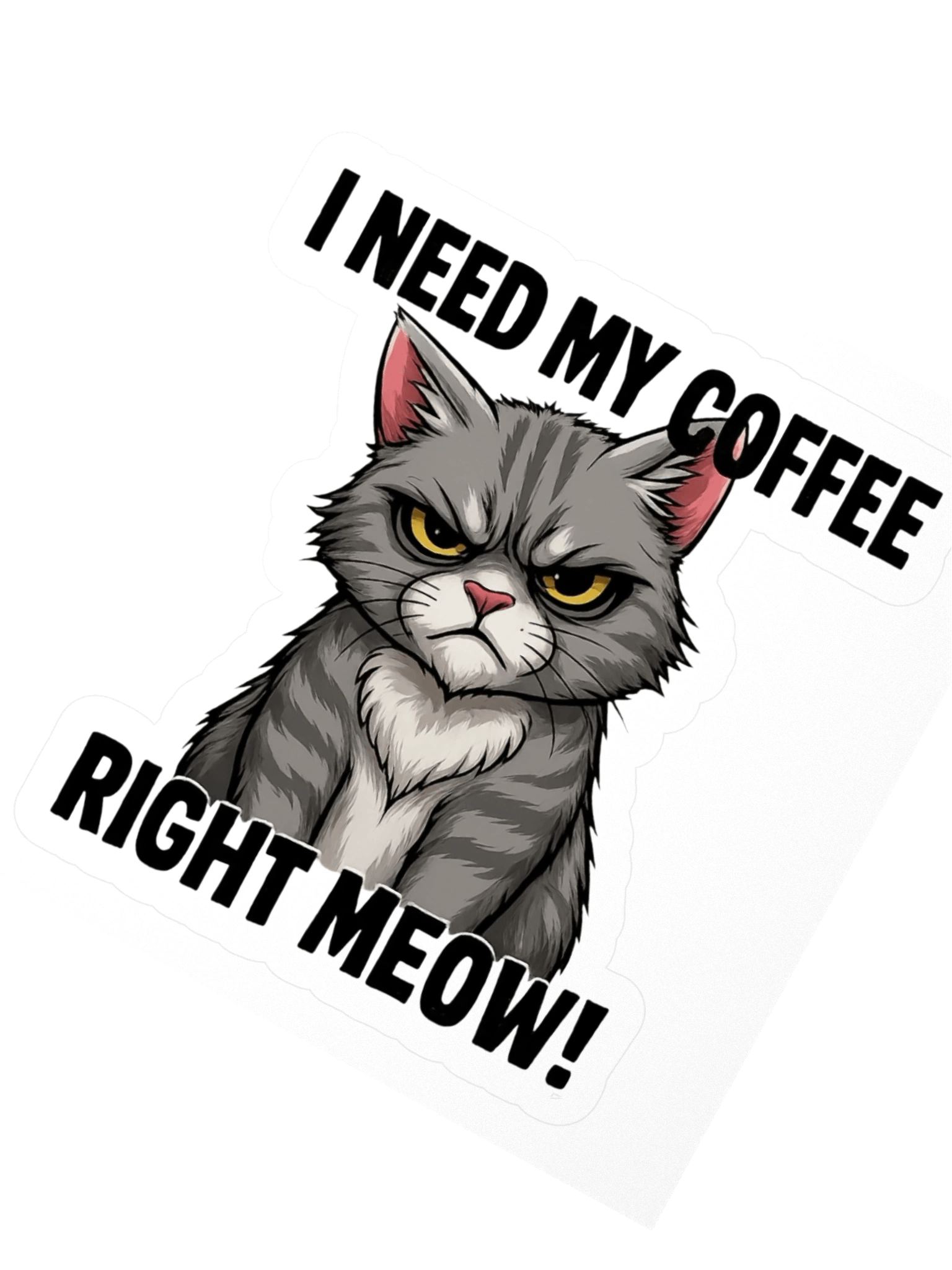 I NEED MY COFFEE STICKERS product image (5)