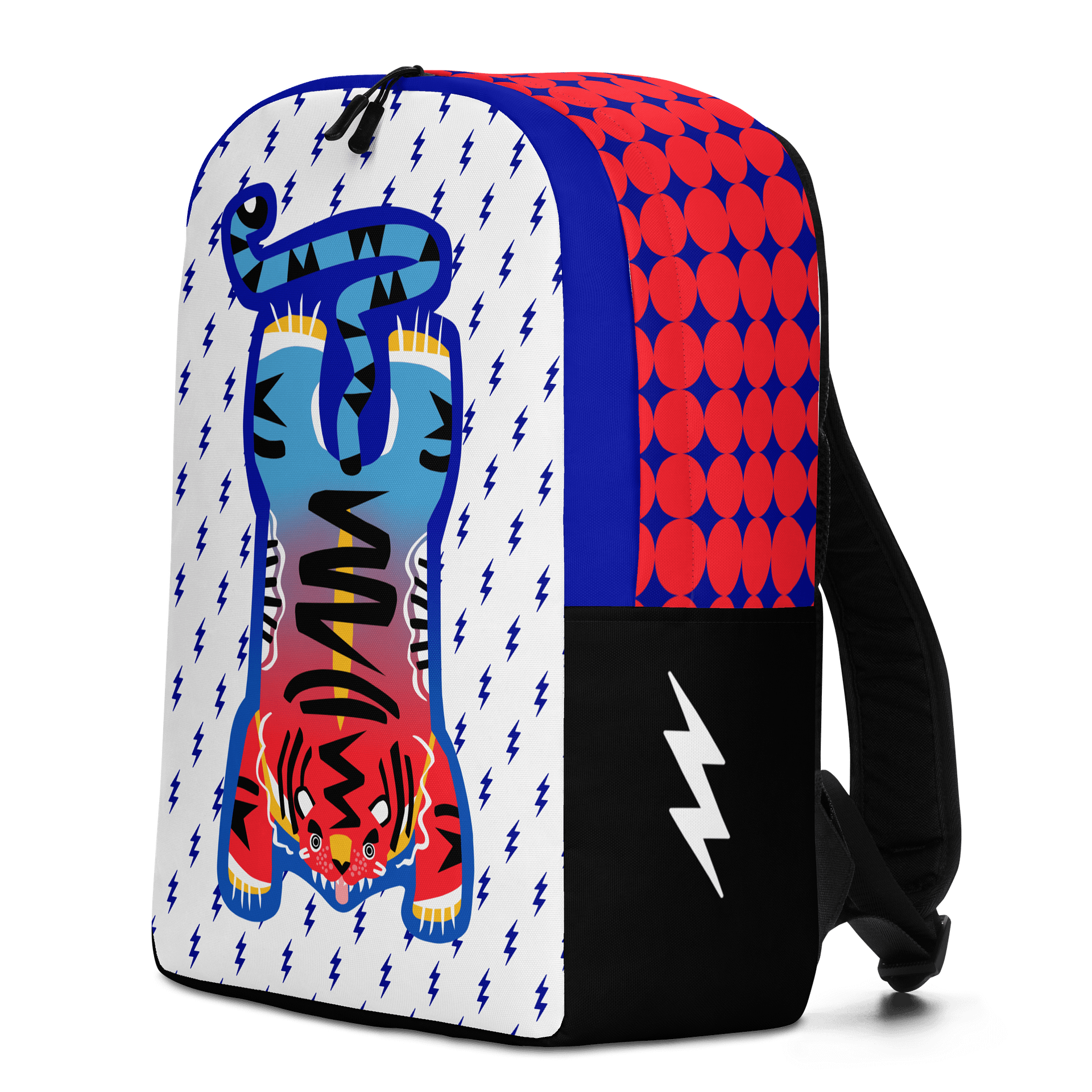 Blue and Orange Tiger Backpack - Electric Tiger Club product image (4)