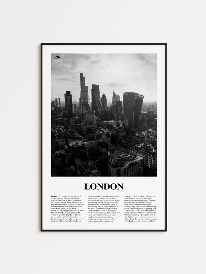 London 03 Newspaper Poster product image (1)