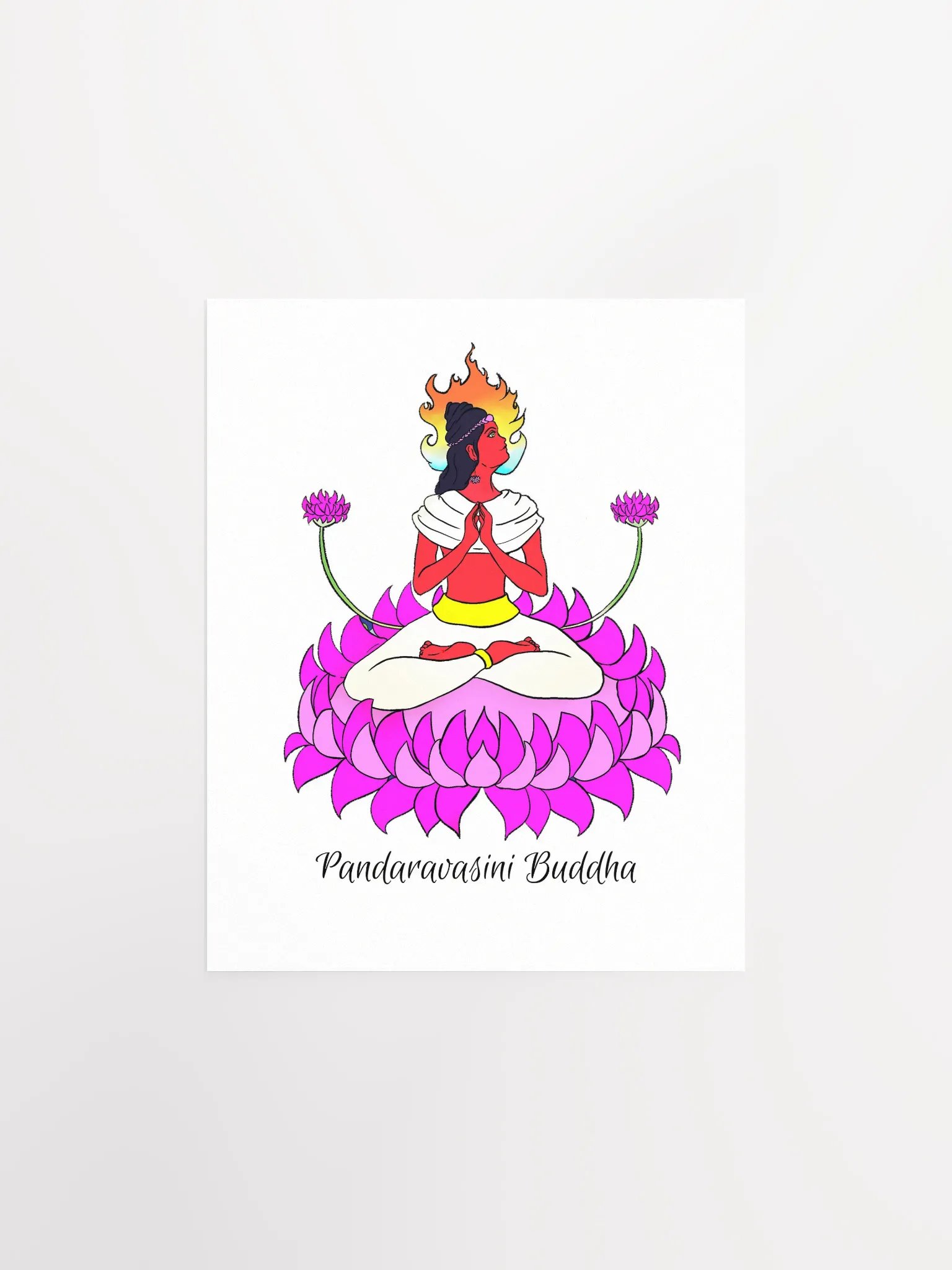 Pandaravasini Buddha 8x10 Print product image (1)